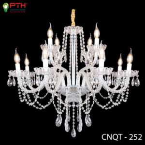 Đèn Chùm Nến Pha Lê Cao Cấp CNQT – 252