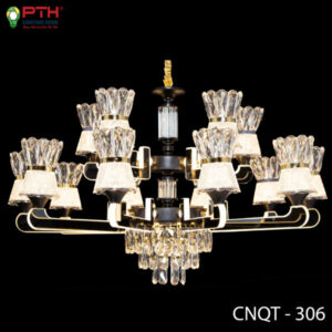 Đèn Chùm Phòng Khách Chung Cư CNQT – 306