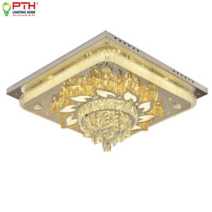Đèn Mâm Ốp Trần Vuông Pha Lê MO – 1232