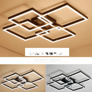 Mâm ốp màu nâu cafe 4 cánh vuông MO – 997