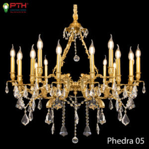 Đèn Chùm Đồng Phedra 05