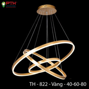 Đèn Thả Viền Vàng TH – 822