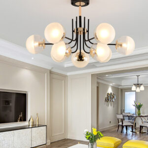 Thả sát trần chao xòe xen kẽ THCN 54 – 21